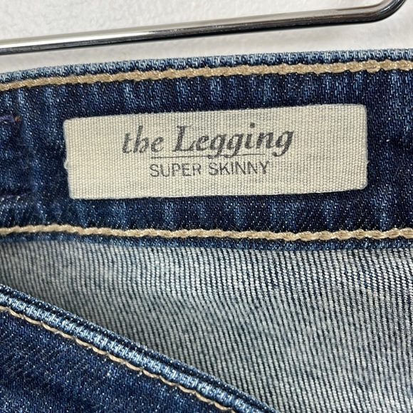 AG Adriano Goldschmied The Legging Super Skinny Jeans Womens 26R 5 Pocket Fitted - Picture 8 of 9
